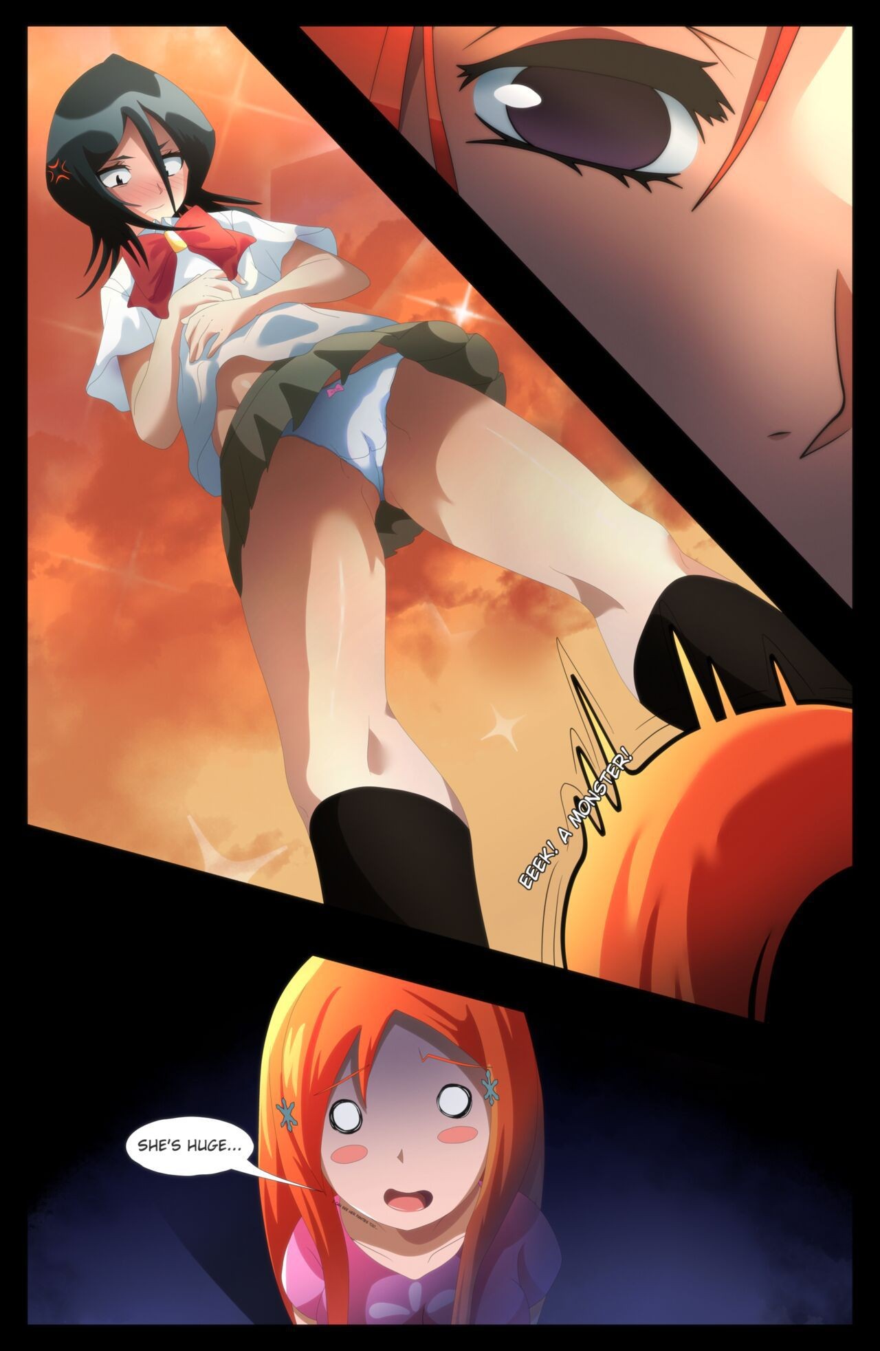 Masturbates [sachinon] Rukia-chan Swallows Orihime Babe