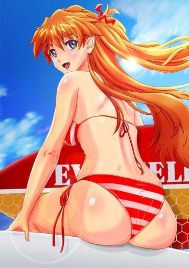 Tiny Tits Porn "New Evangelion" Asuka's Chin Erotic Swimsuit Picture Per Article Eyes Able To Milk Po Porno Amateur