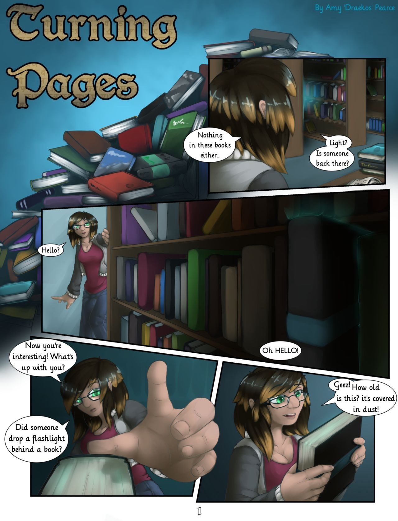 Femdom Porn [Draekos] Turning Pages [ongoing] Jacking Off