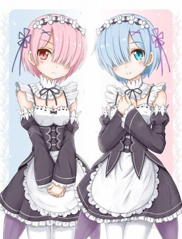 Pervert "Re: Zero 31 ' Twins Made The Lamb-rem Of Non-erotic Pictures Model