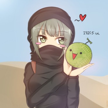 Pawg 2D-ISIS-Chan (aishiistian) Et "painting Image Please No 33 Young Old