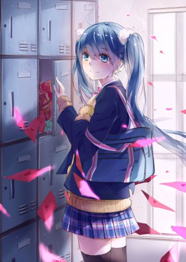 Tgirl [Secondary] [VOCALOID] Want To See Images Of Miku Dressed In School Uniform! 3 Leite