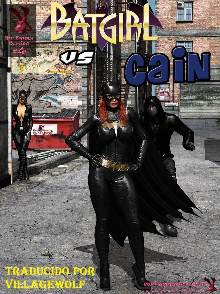 Nice Ass [MrBunnyArt] Batgirl Vs Cain (Batman) [Spanish] Punished