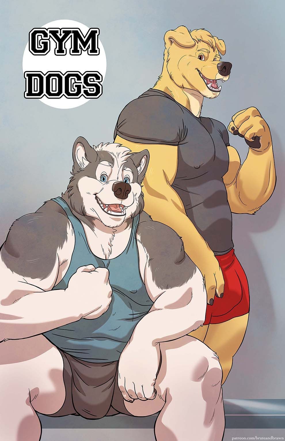 Defloration With Dog - Defloration Gym Dogs By Brute And Brawn Funny â€“ Hentai.bang14.com