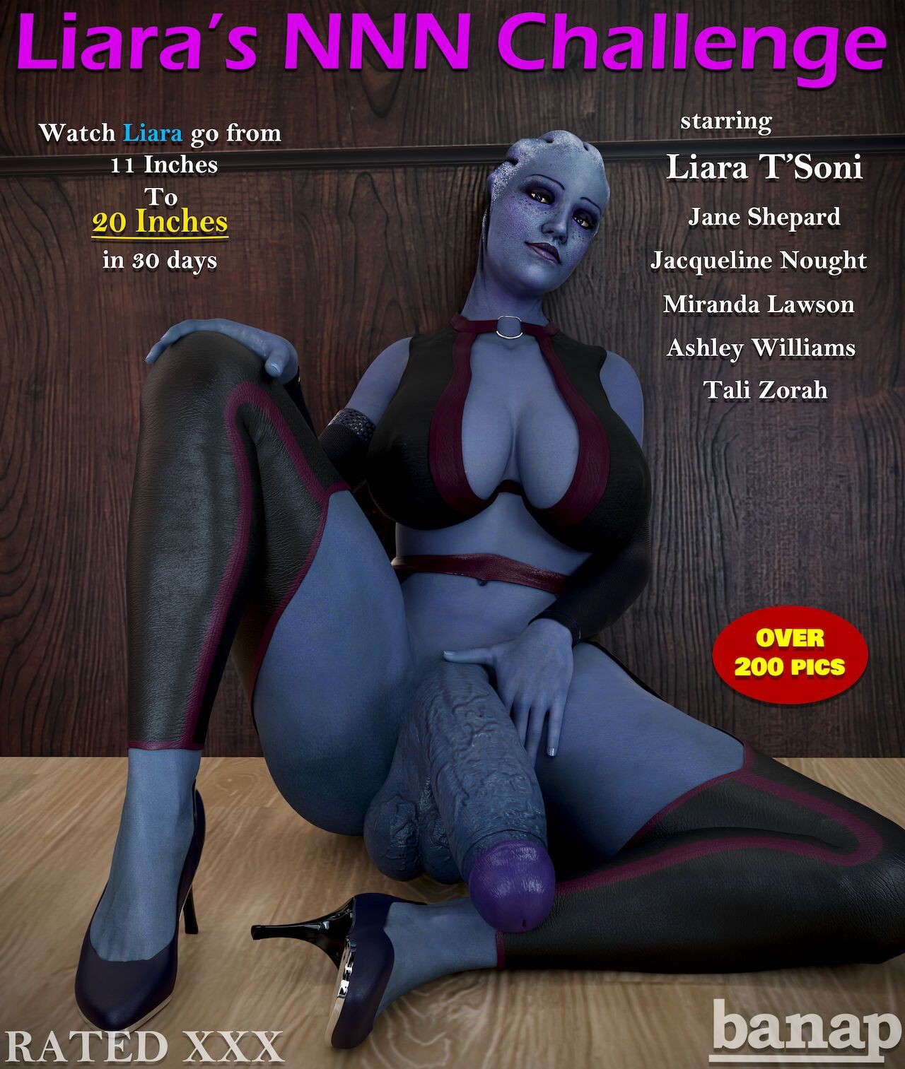 Hispanic [Banap3D] Liara's No Nut November (Ongoing) Mmf