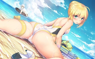 Hot Girl Porn [FGO] Cute Swimsuit Altria Pendragon's! [Pictures And Wallpapers] (Fate/GrandOrder 10) Young Petite Porn
