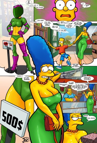 Anal [Zarx] The Gift (The Simpsons) [English] [Roberto Casas] [Ongoing] Casal