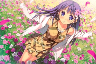 Ass Worship [2次] Cute Girl With Flowers Painted Secondary Images [non-hentai] Ass Fucking