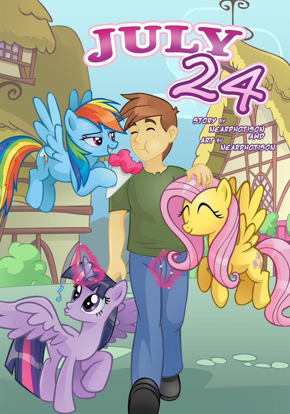 Nuru Massage [Nearphotison] July 24 (My Little Pony: Friendship Is Magic) (Ongoing) Twinks