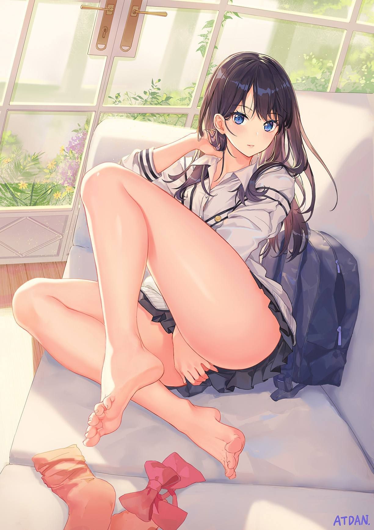 Legs SSSS. Get The Lewd And Obscene Images Of GRIDMAN! Footfetish