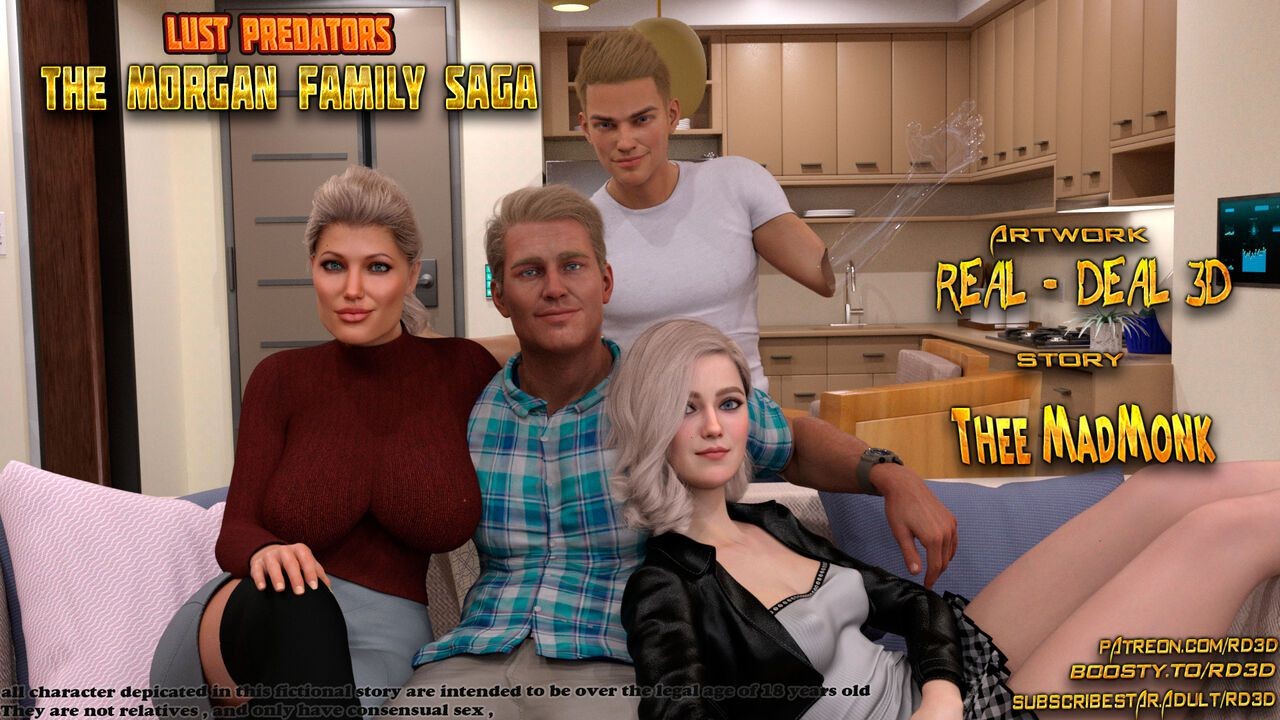 Gay Black [Real-Deal 3D] The Morgan Family Saga Furry
