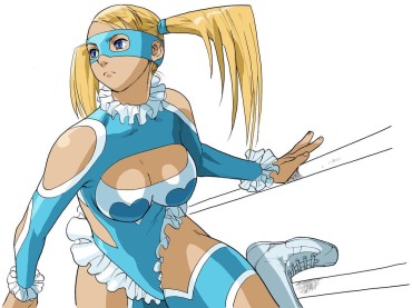 Branquinha Street Fighter Rainbow Mika, "busty", "etch Costume", "blonde Beauty" But Not Popular With Men… Cock Sucking