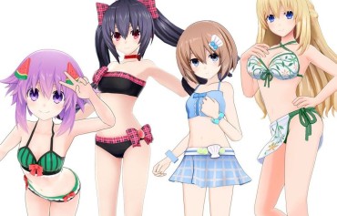 Sextoys "Hyperdimensional Game Neptune Sisters Vs Sisters" Limited Edition Erotic Swimsuit Costume Of Nepunepu Nylon
