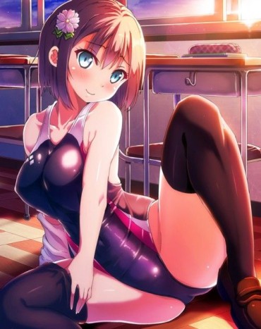 Titfuck 【Erotic Anime Summary】 Image Of A Girl Whose Swimsuit Is Tight And Erotic 【Secondary Erotic】 Bisexual
