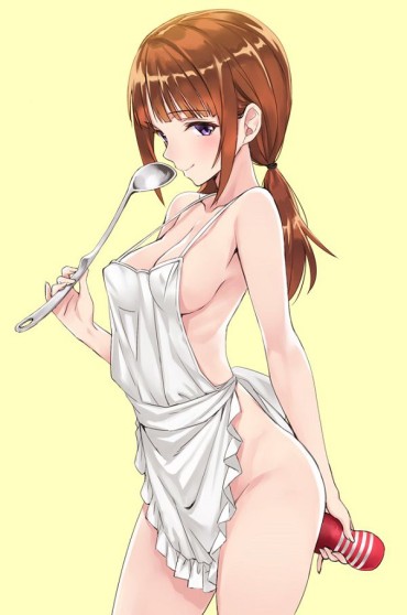 Hot Fuck 【Secondary Erotica】Here Is An Erotic Image Of A Girl Who Wants To Her Body In A Naked Apron Sex Massage
