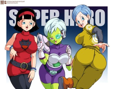 Clitoris [Fran Fuentes] Super Hero (Dragon Ball Super) Bitch