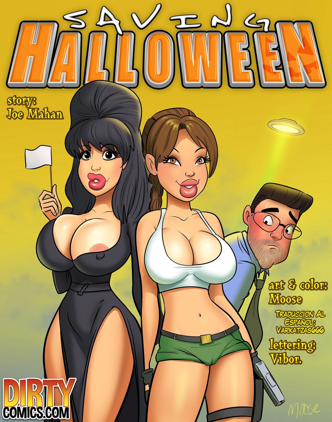 Gay Latino [Dirtycomics] Saving Halloween [SPANISH][VarKatzas666] Stroking