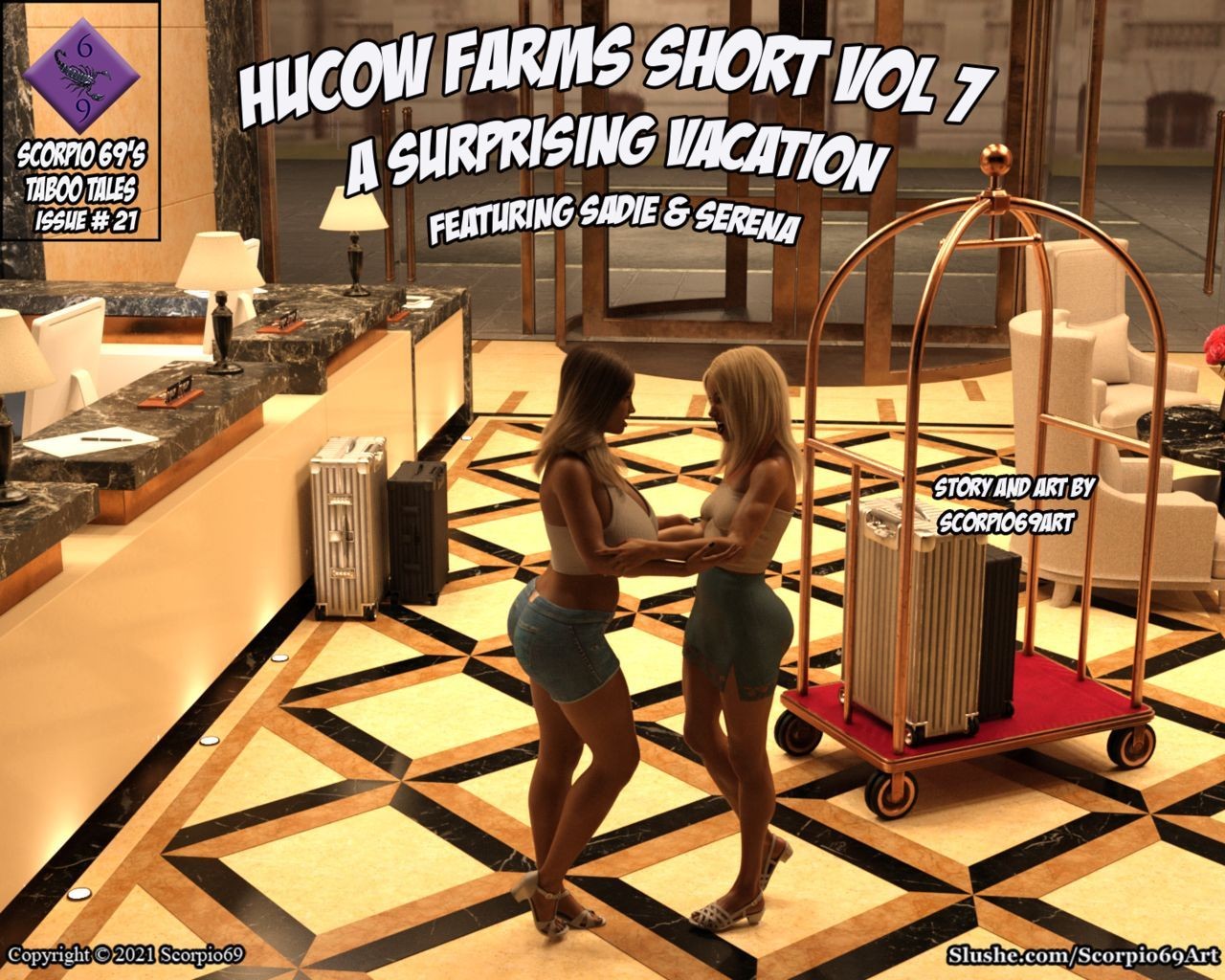 She Hucow Farms Short Vol 7 - A Surprising Vacation (Ongoing) Denmark