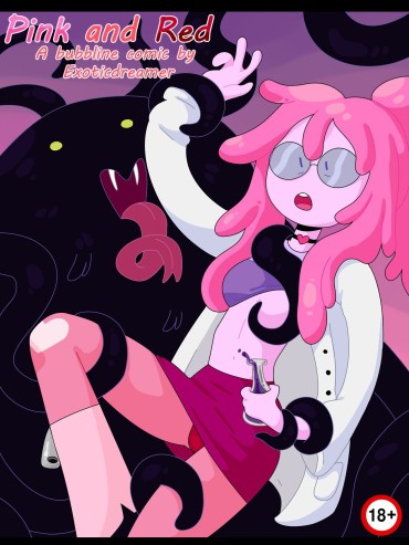 White Girl [Exoticdreamer] Pink And Red: Bubbline Comic (Adventure Time) [Ongoing] Nalgona