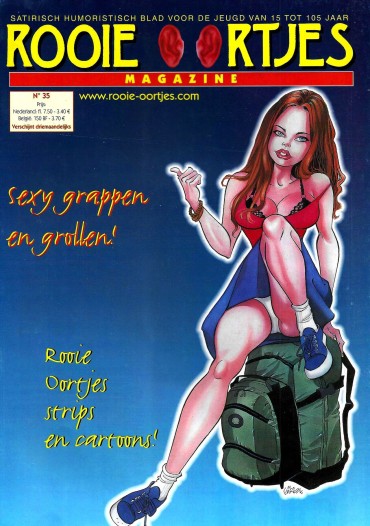 Teenporno Rooie Oortjes Magazine 35 (Dutch) Highschool
